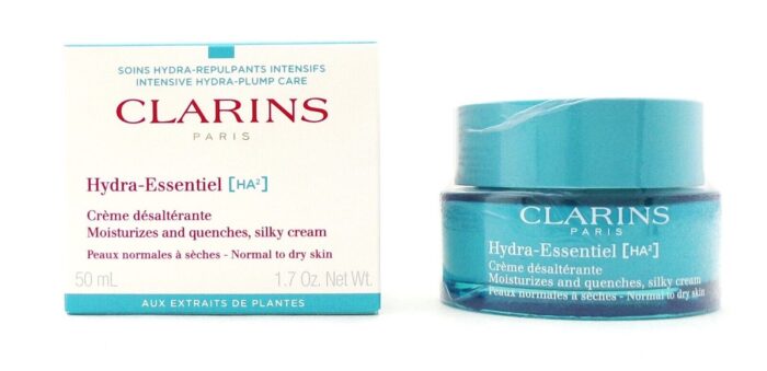 Clarins Hydra-Essentiel Silky Cream|Intensely Hydrating Moisturizer|60 Seco...