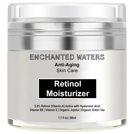 Retinol Serum Moisturizer Night Cream in Hyaluronic Acid-Face Eye Organic Lotion